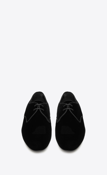 Smoking derby in velvet